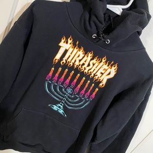 Menorah Thrasher hoodie